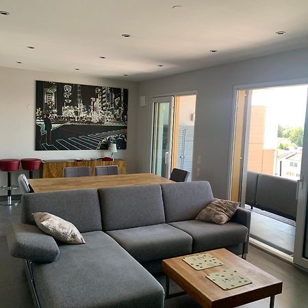 Penthouse-Appartement mit Alpenblick Friedrichshafen Extérieur photo